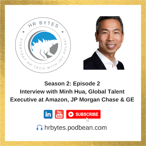 Podcast cover featuring Minh Hua, Global Talent Executive.